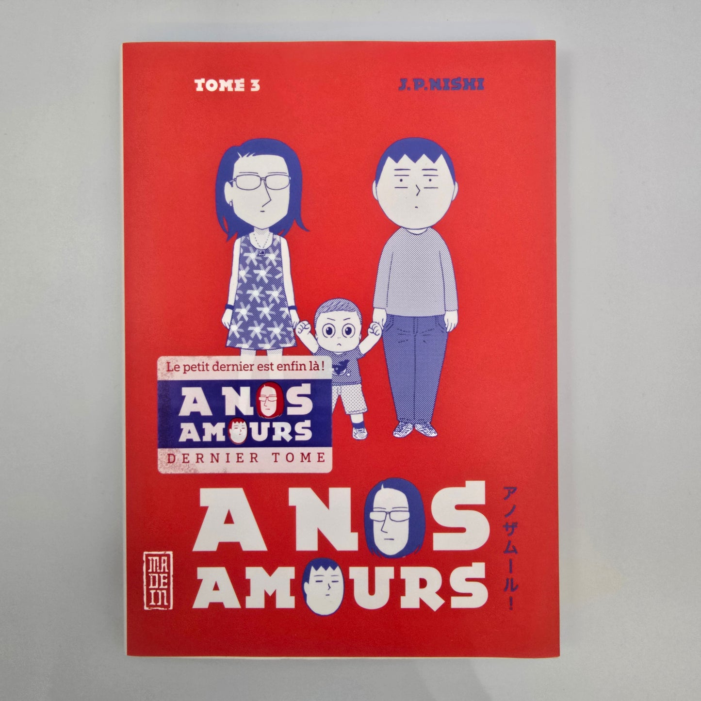 A nos amours - Manga
