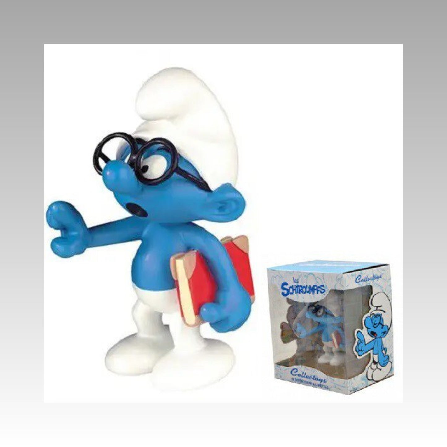 Figurine Schtroumpf à lunettes