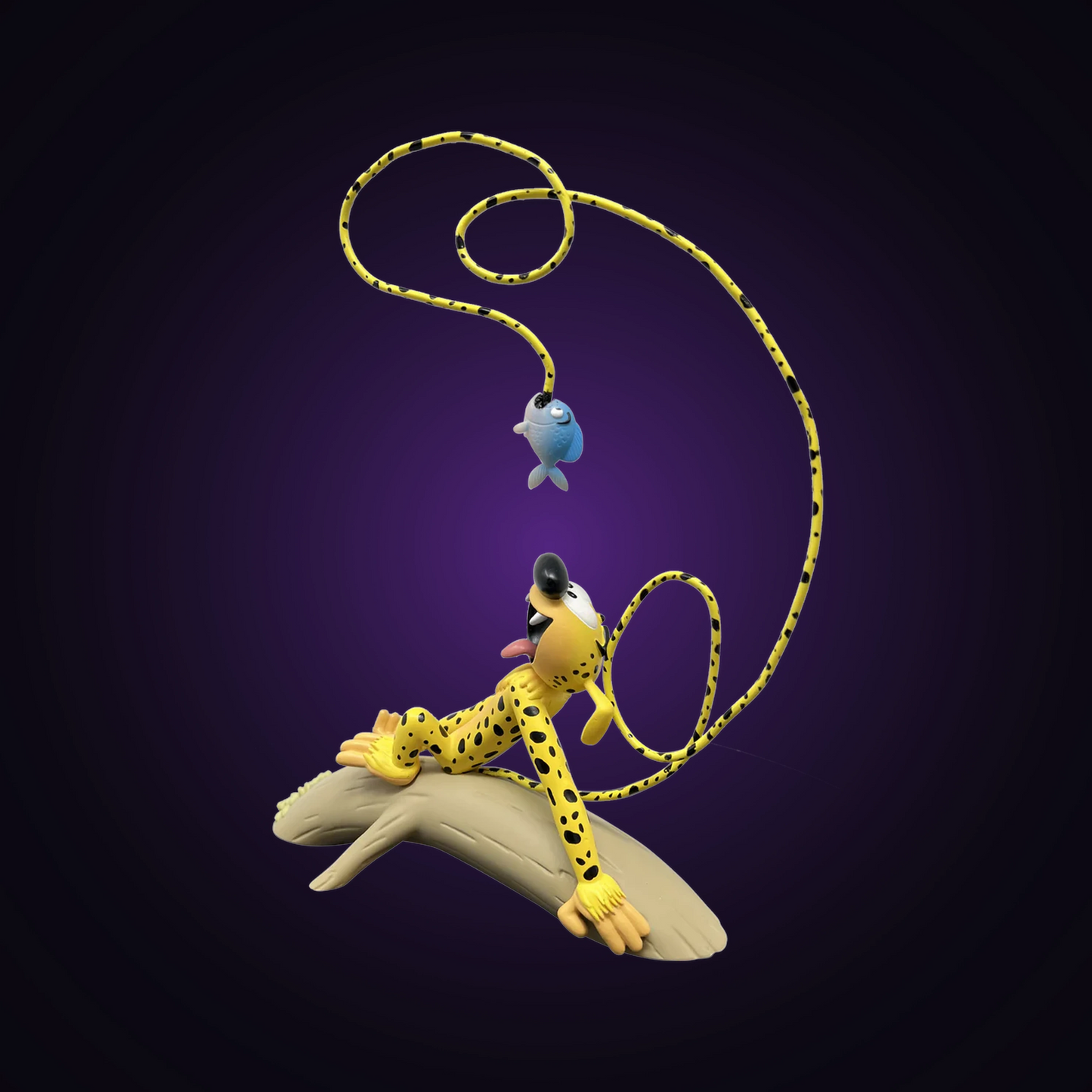 Figurine Marsupilami et le piranha