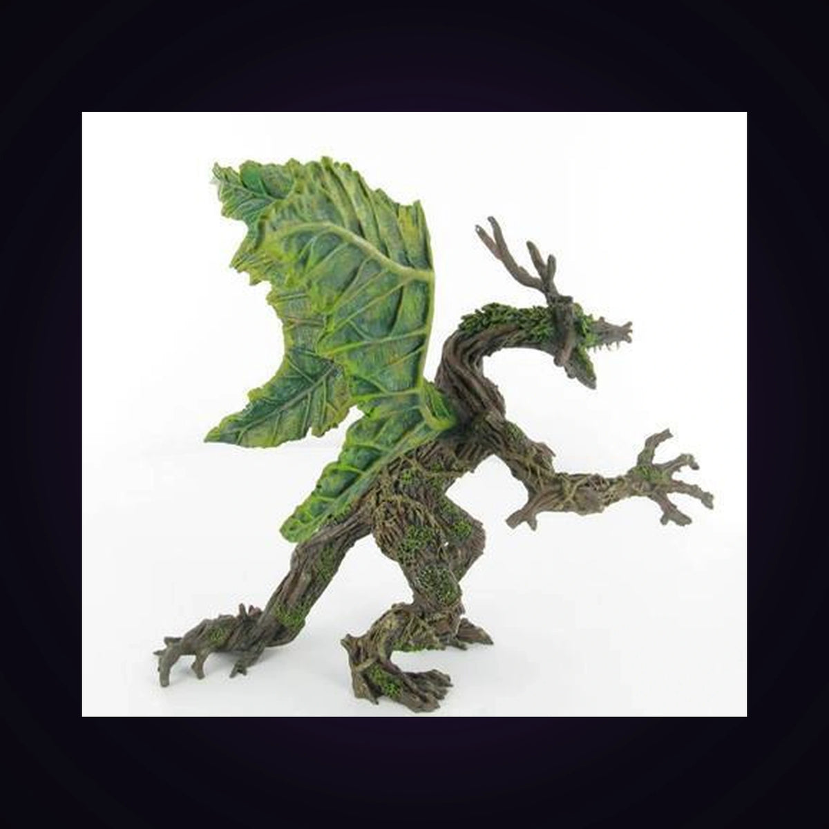 Figurine dragon végétal printemps