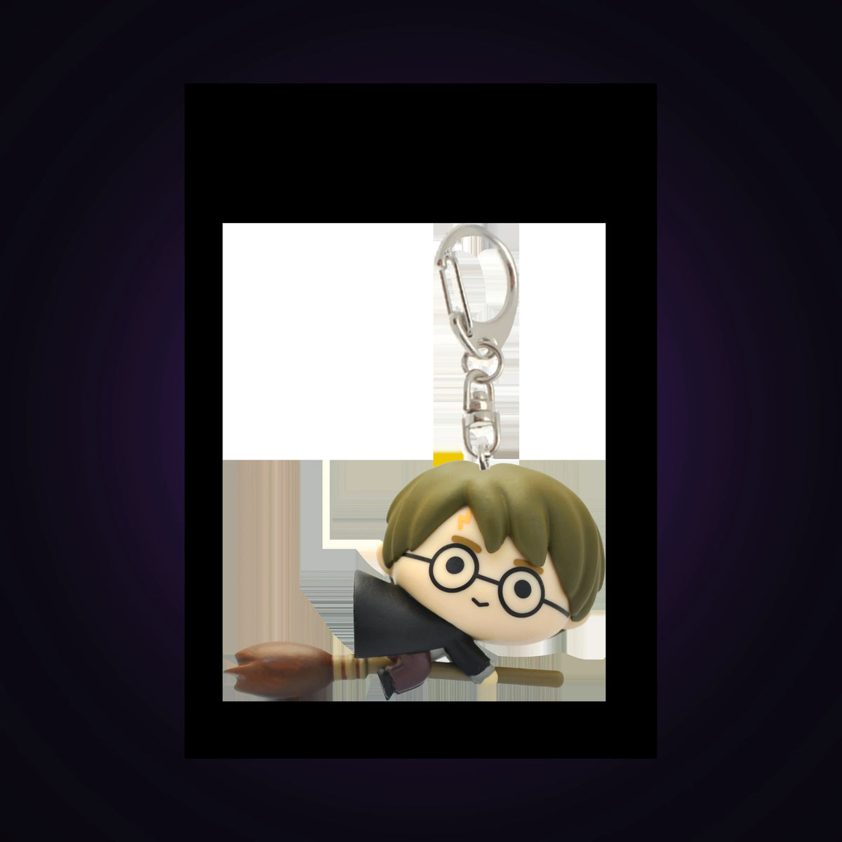 Porte-clés Chibi Harry Potter sur balai