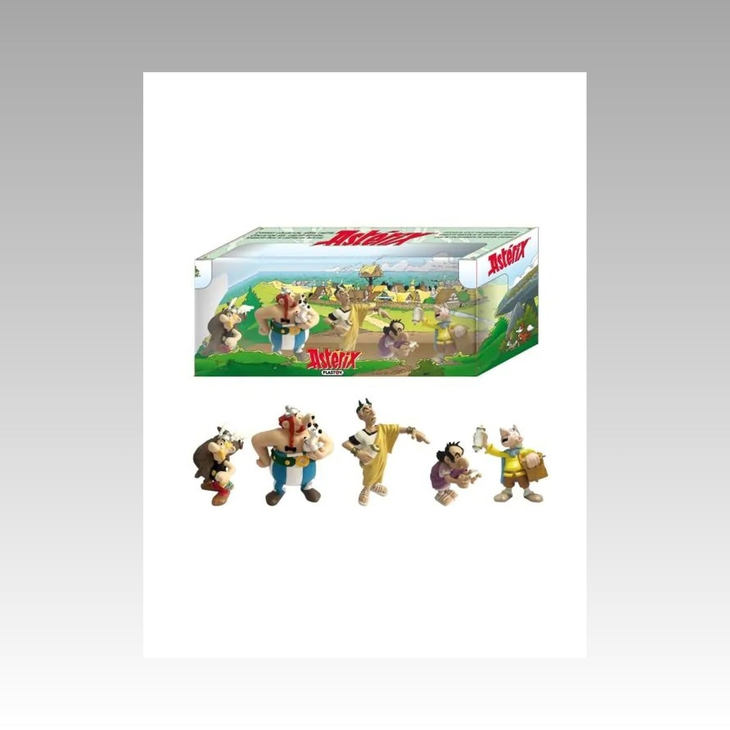 Coffret Astérix Papyrus 5 figurines