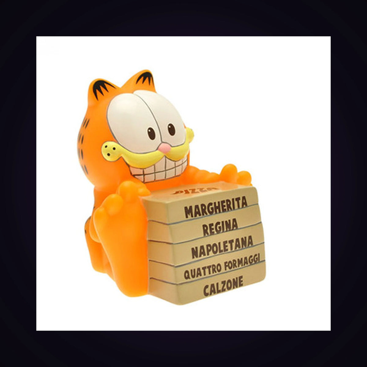 Mini-tirelire Garfield pizza