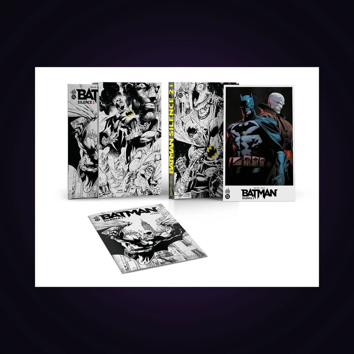 Coffret Batman - Silence 2. Tome 1 + Batman158 + 1 Ex-Libris