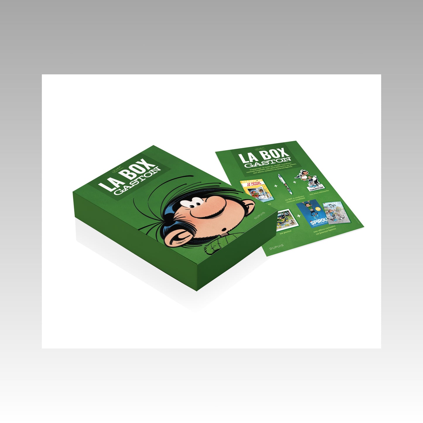 La box Gaston - Coffret. Tome 22
