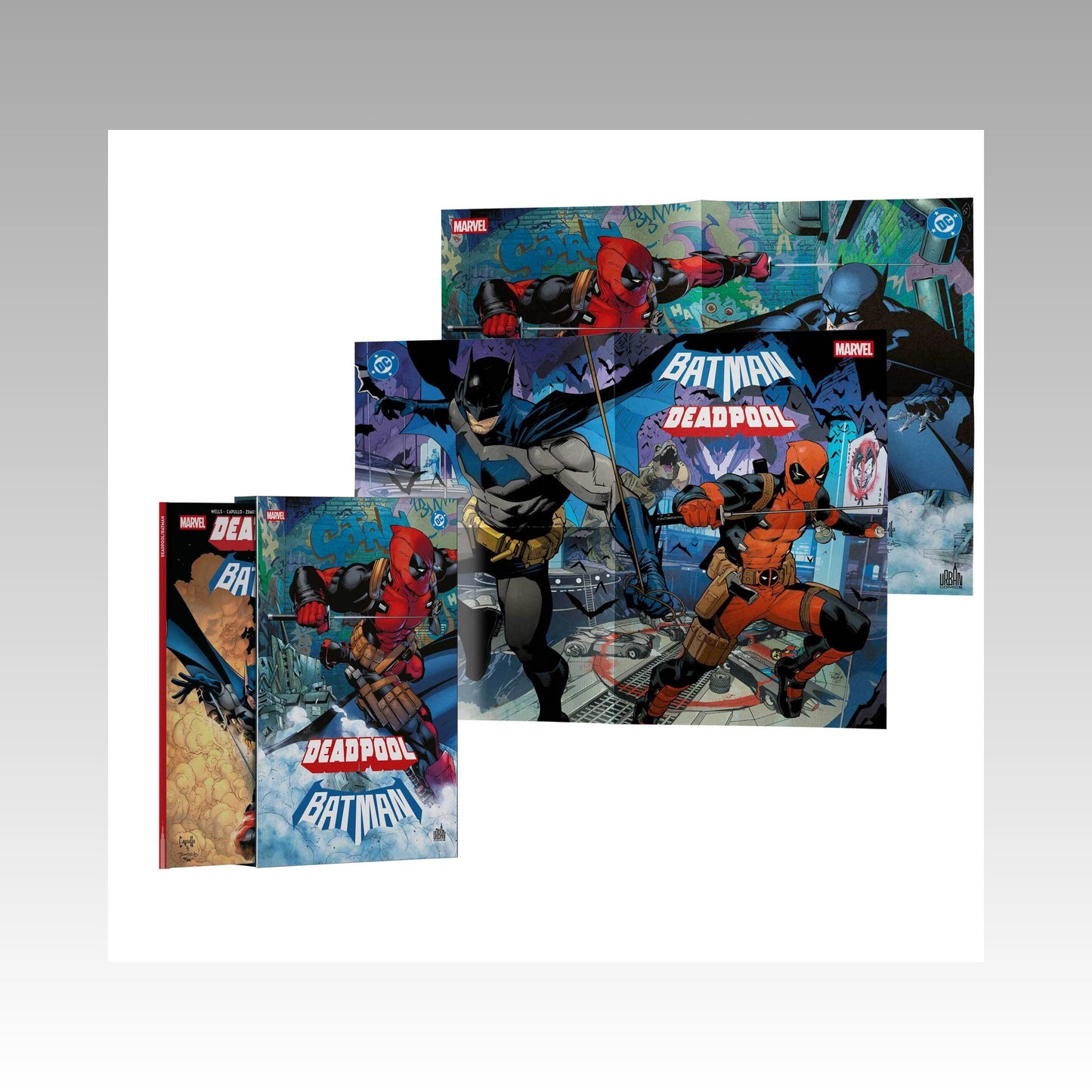 Coffret Batman Deadpool. Tome 1 + poster