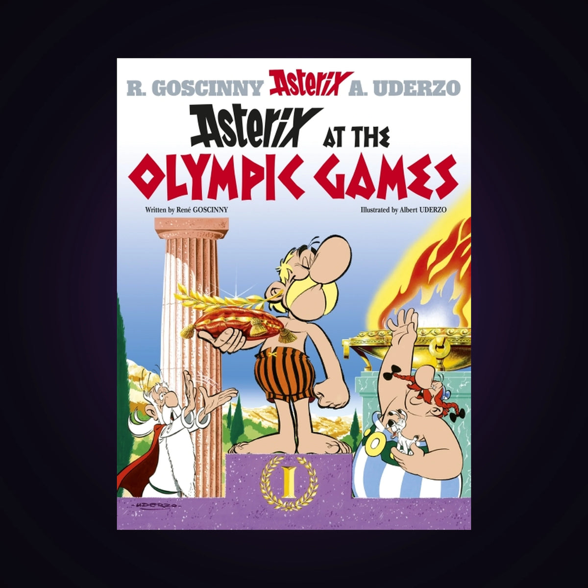 Asterix. Volume 12 - Asterix at the Olympic Games (couverture rigide 2004)
