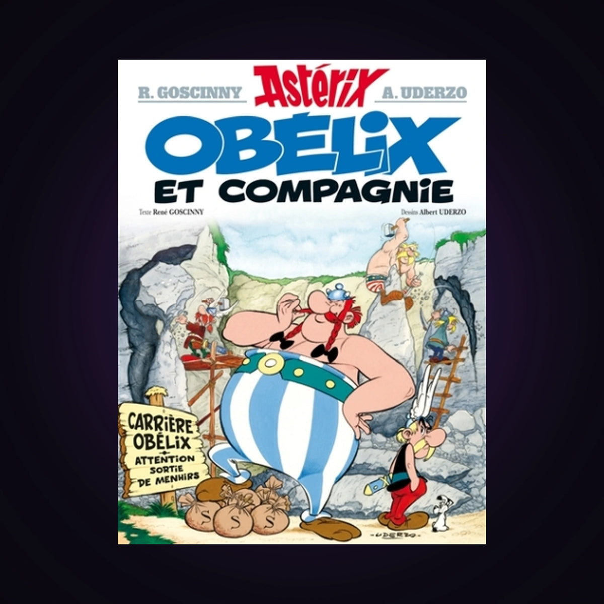 Astérix. Tome 23 - Obélix et compagnie (couverture rigide 2005)