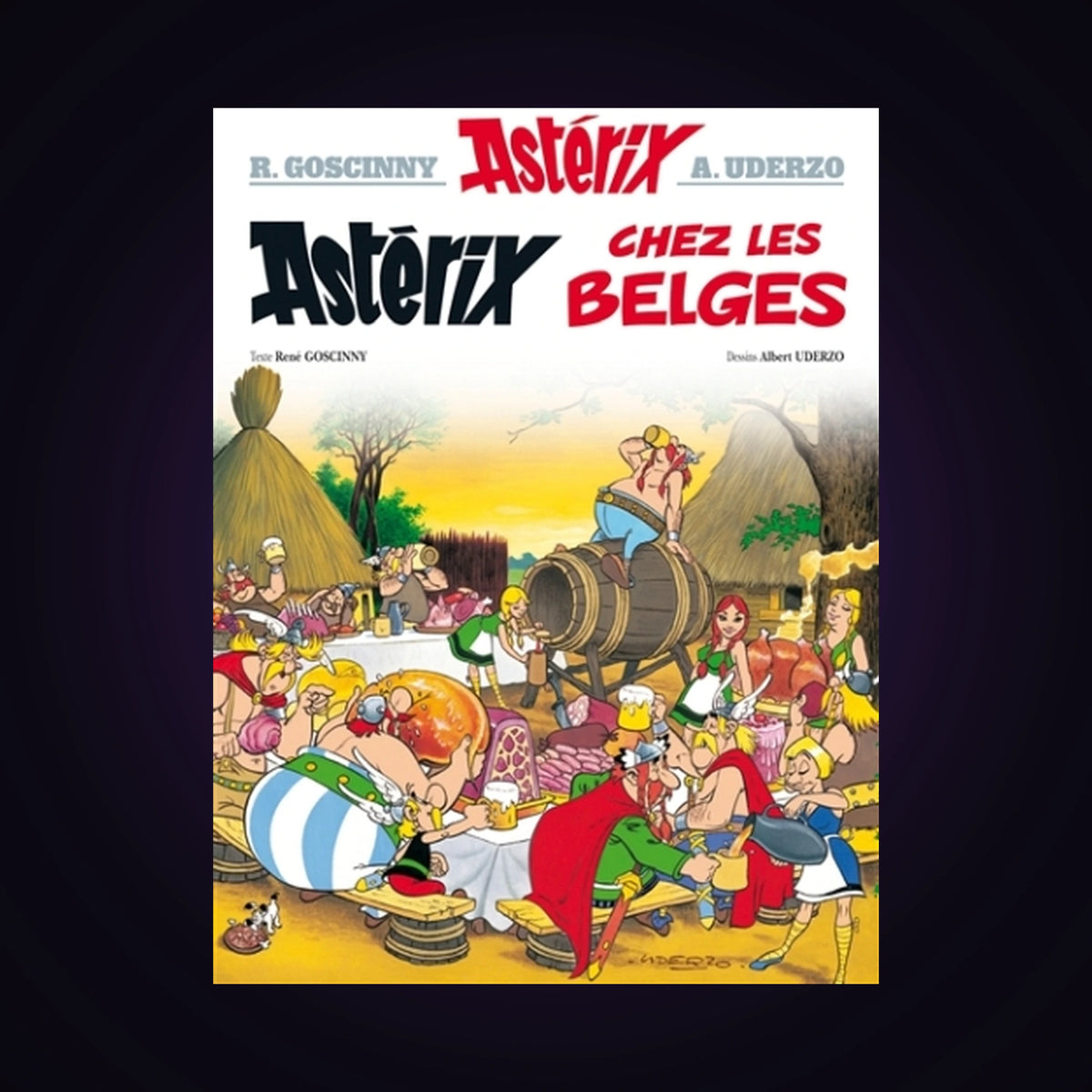 Astérix. Tome 24 - Astérix chez les Belges (couverture rigide 2005)