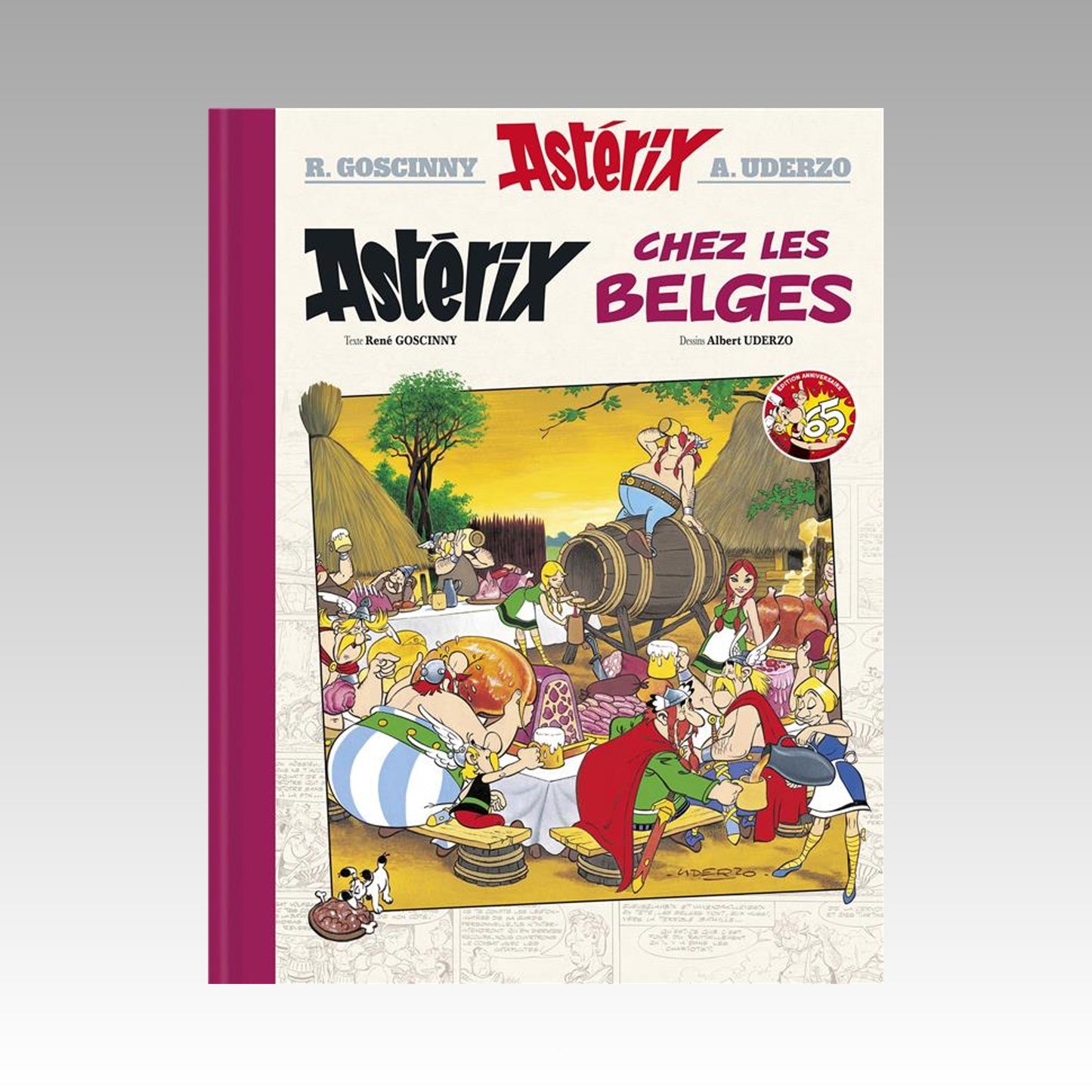 Astérix. Tome 24 - Astérix chez les Belges - Édition Luxe (couverture rigide 2024)