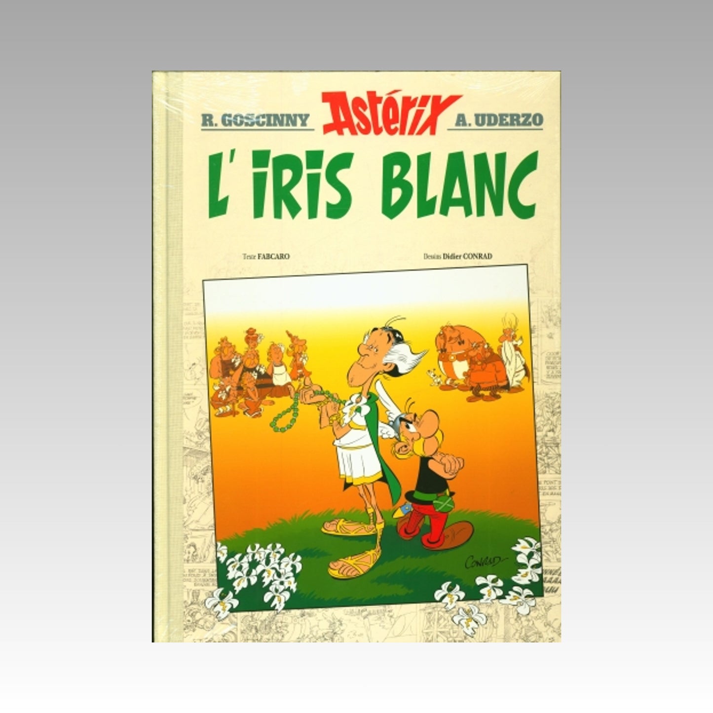Astérix. Tome 40 - L'iris blanc - Édition luxe