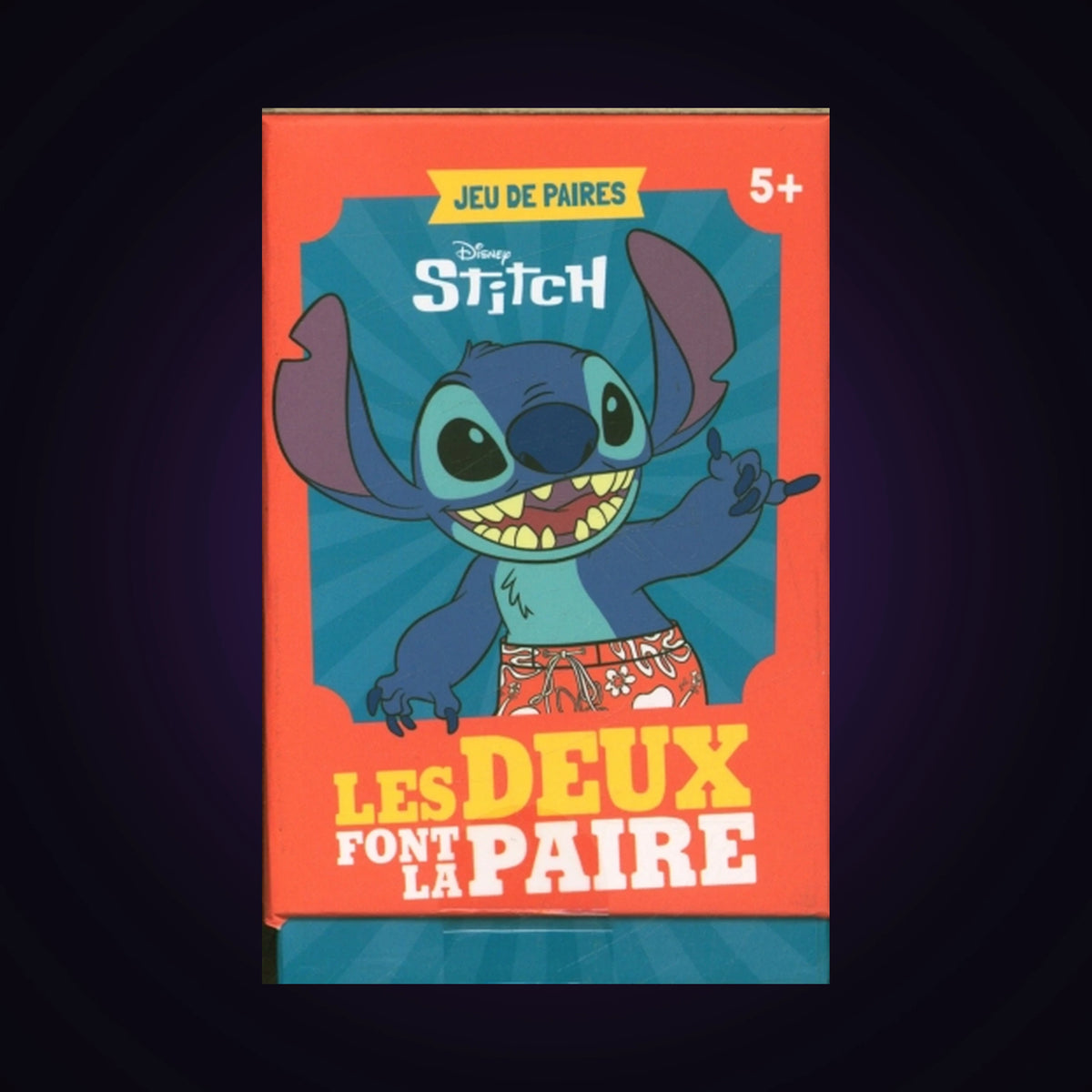 Jeu de paires Stitch - Les deux font la paire - Dès 5 ans
