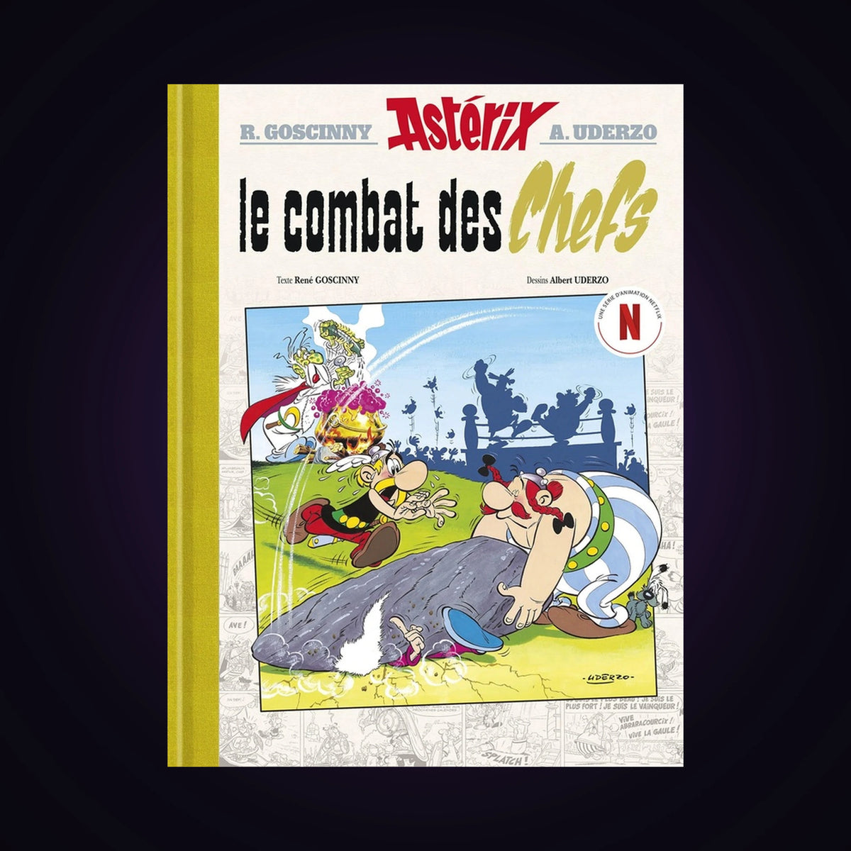 Astérix. Tome 7 - Astérix le combat des Chefs - Édition Luxe (couverture rigide 2025)