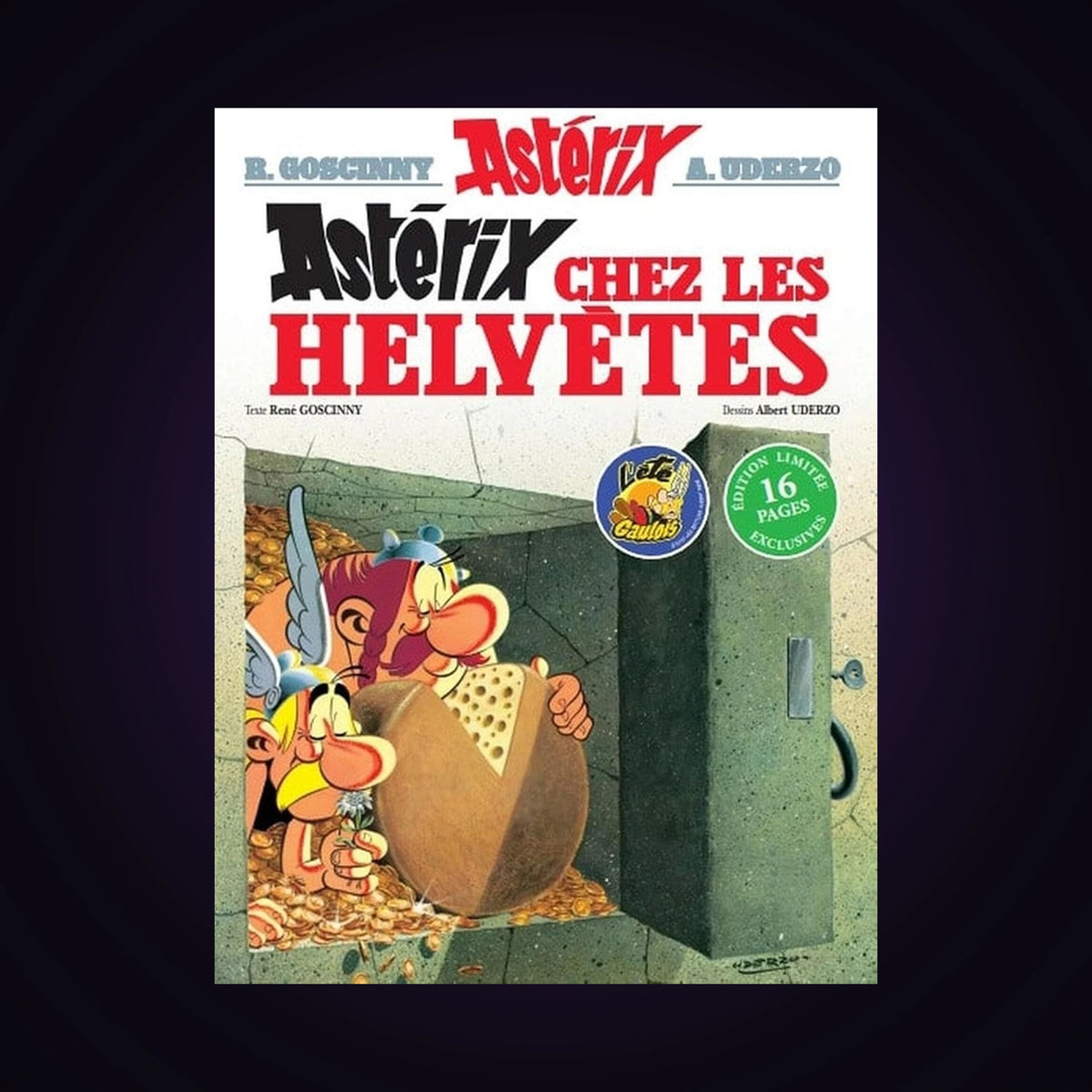 Astérix. Tome 16 - Astérix chez les Helvètes - Édition limitée (couverture rigide 2025)