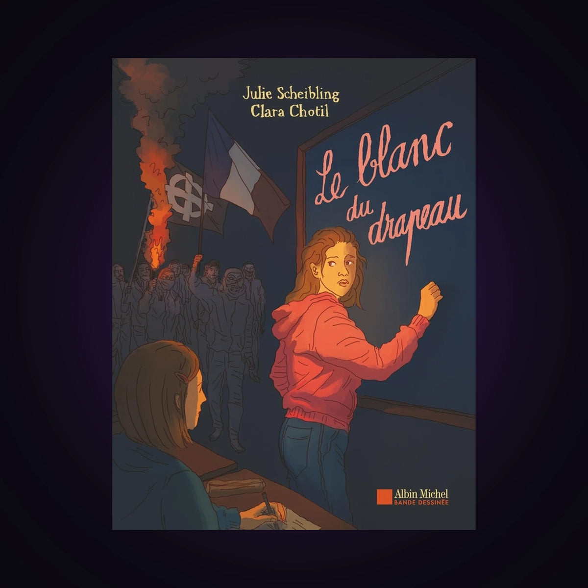 Le blanc du drapeau