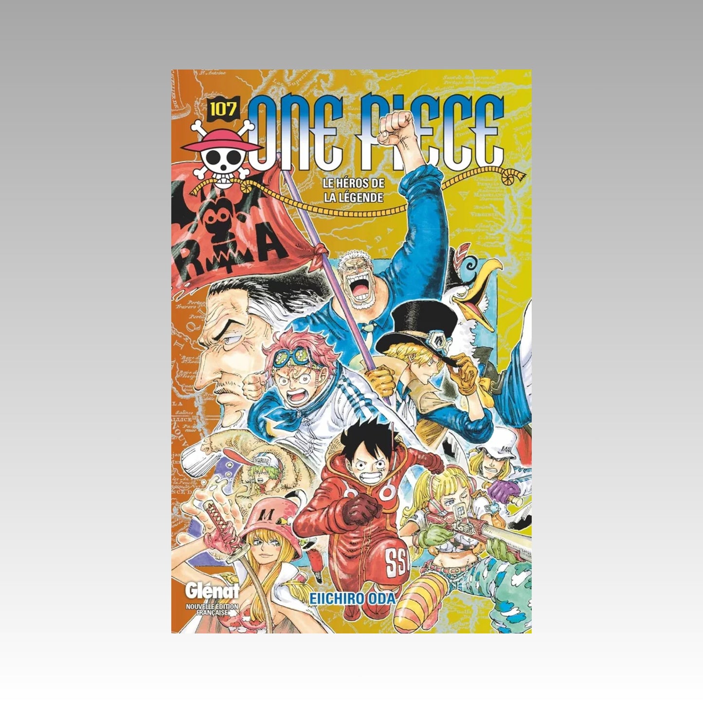 One Piece. Tome 107 - Le héros de la légende