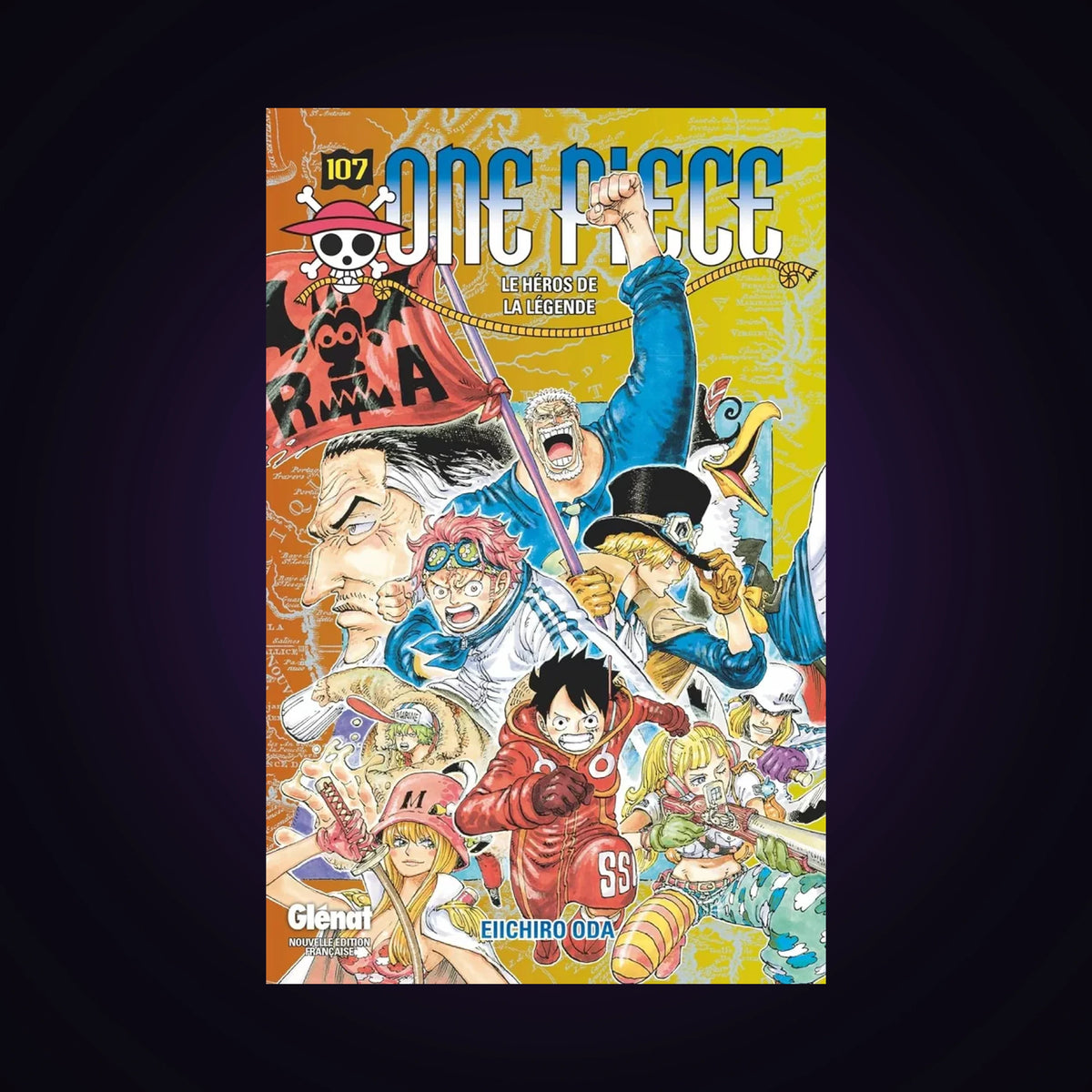 One Piece. Tome 107 - Le héros de la légende