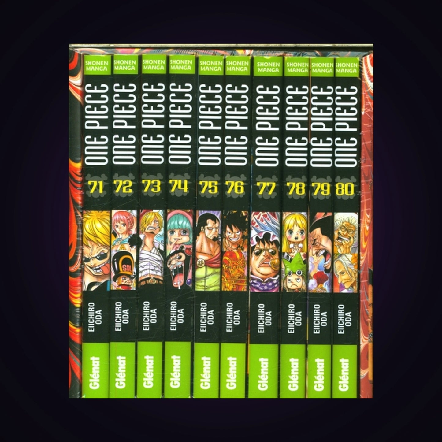 Coffret One Piece Tomes 71 à 80 - Dressrosa