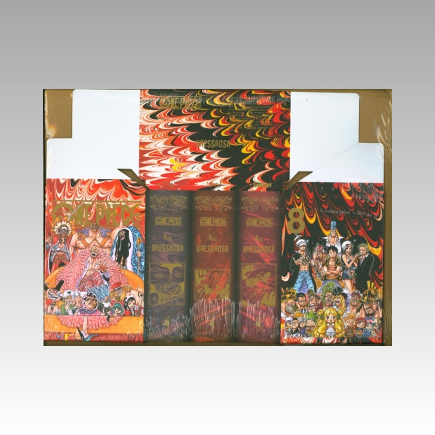 One Piece - Coffret vide Dressrosa (71 à 80)