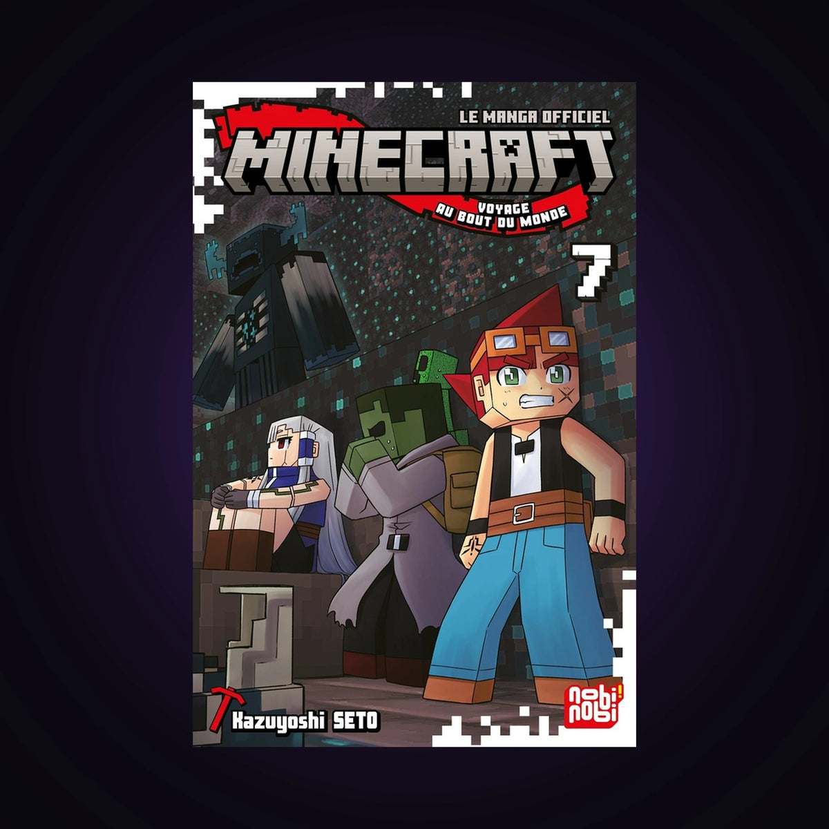 Minecraft - Le manga officiel - Voyage au bout du monde. Tome 7