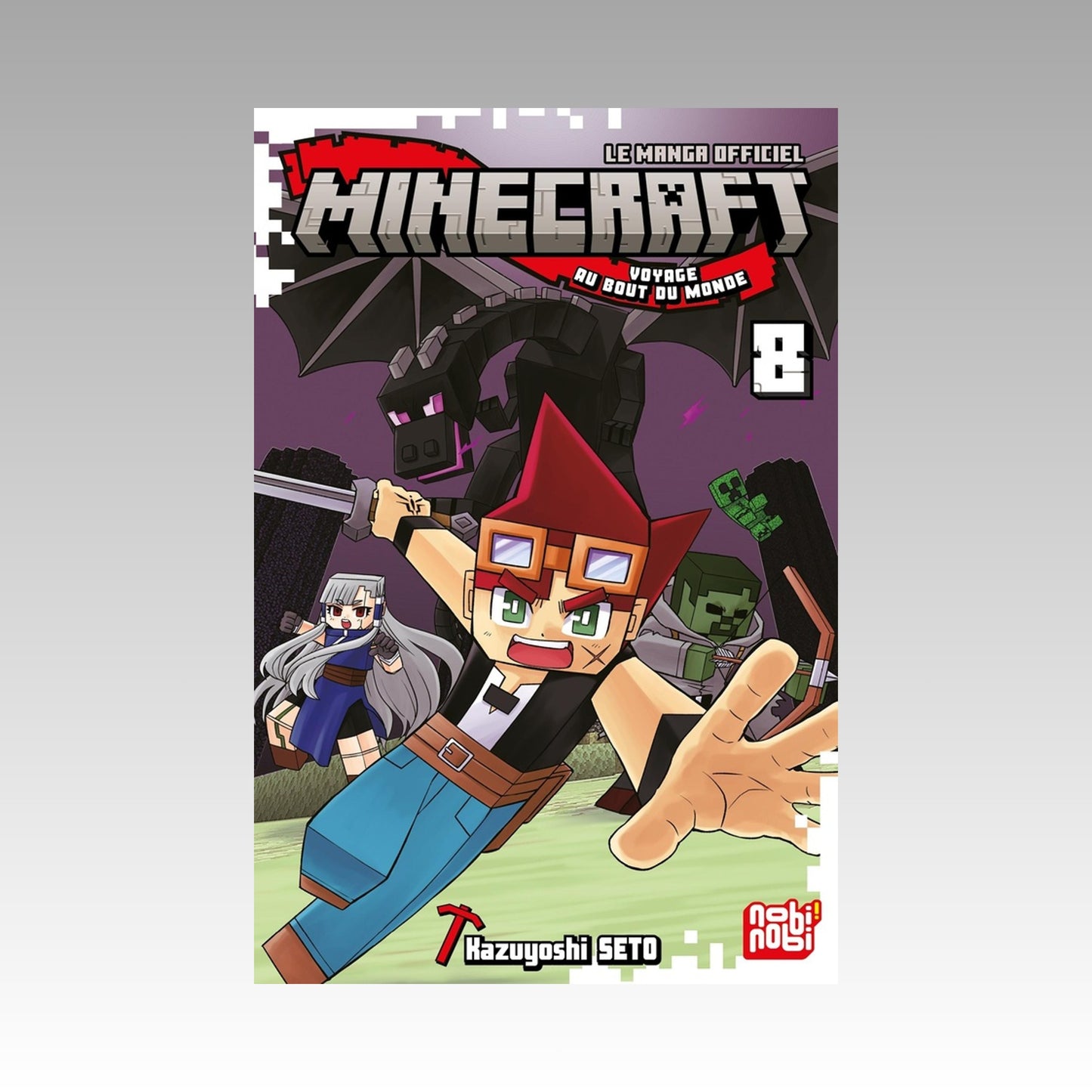Minecraft - Le manga officiel - Voyage au bout du monde. Tome 8