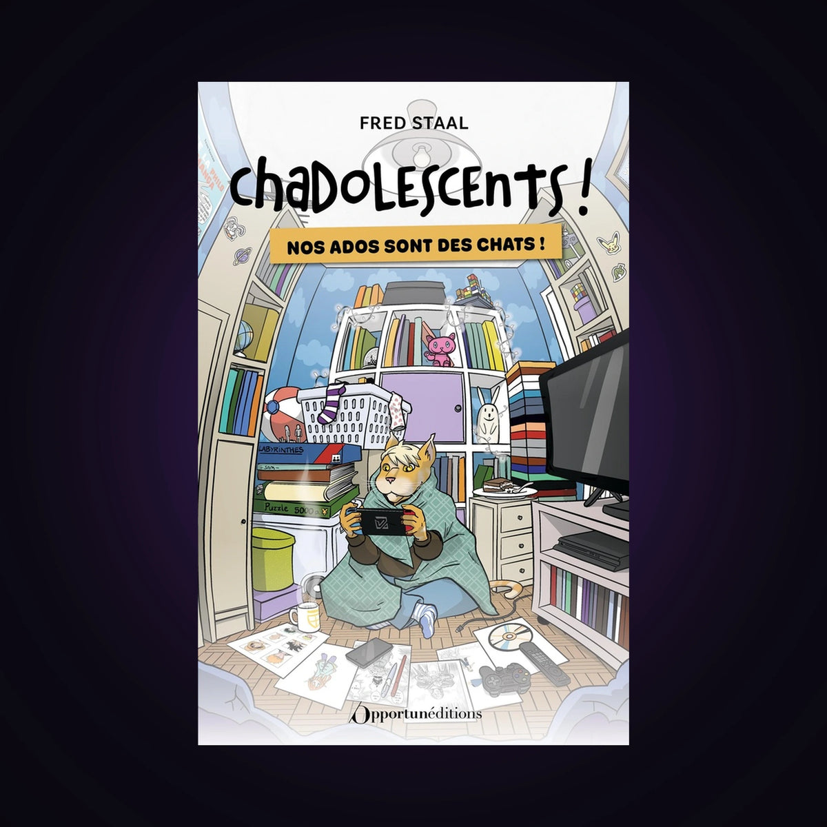 Chadolescents ! Nos ados sont des chats !