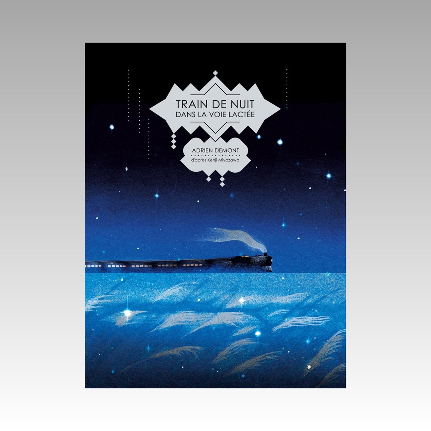 Train de nuit dans la voie lactée