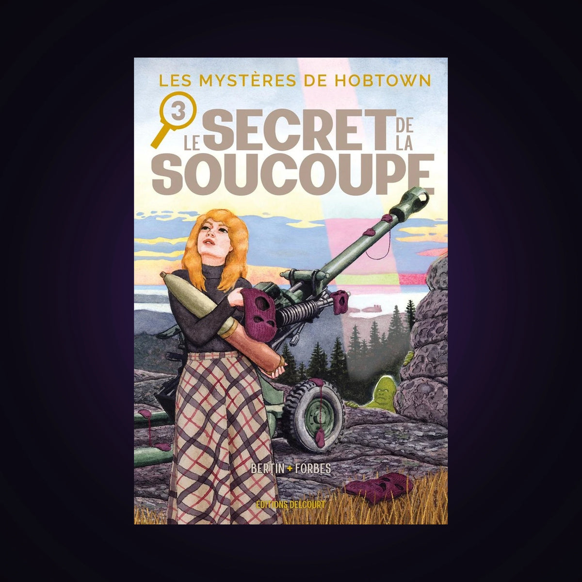 Les mystères de Hobtown. Tome 3 - Le secret de la soucoupe