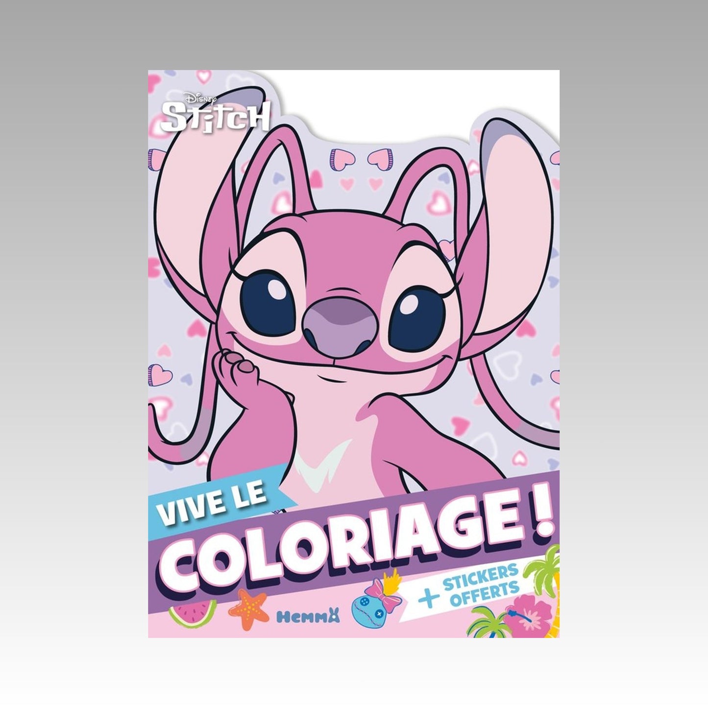 Stitch - Vive le coloriage ! + stickers offerts