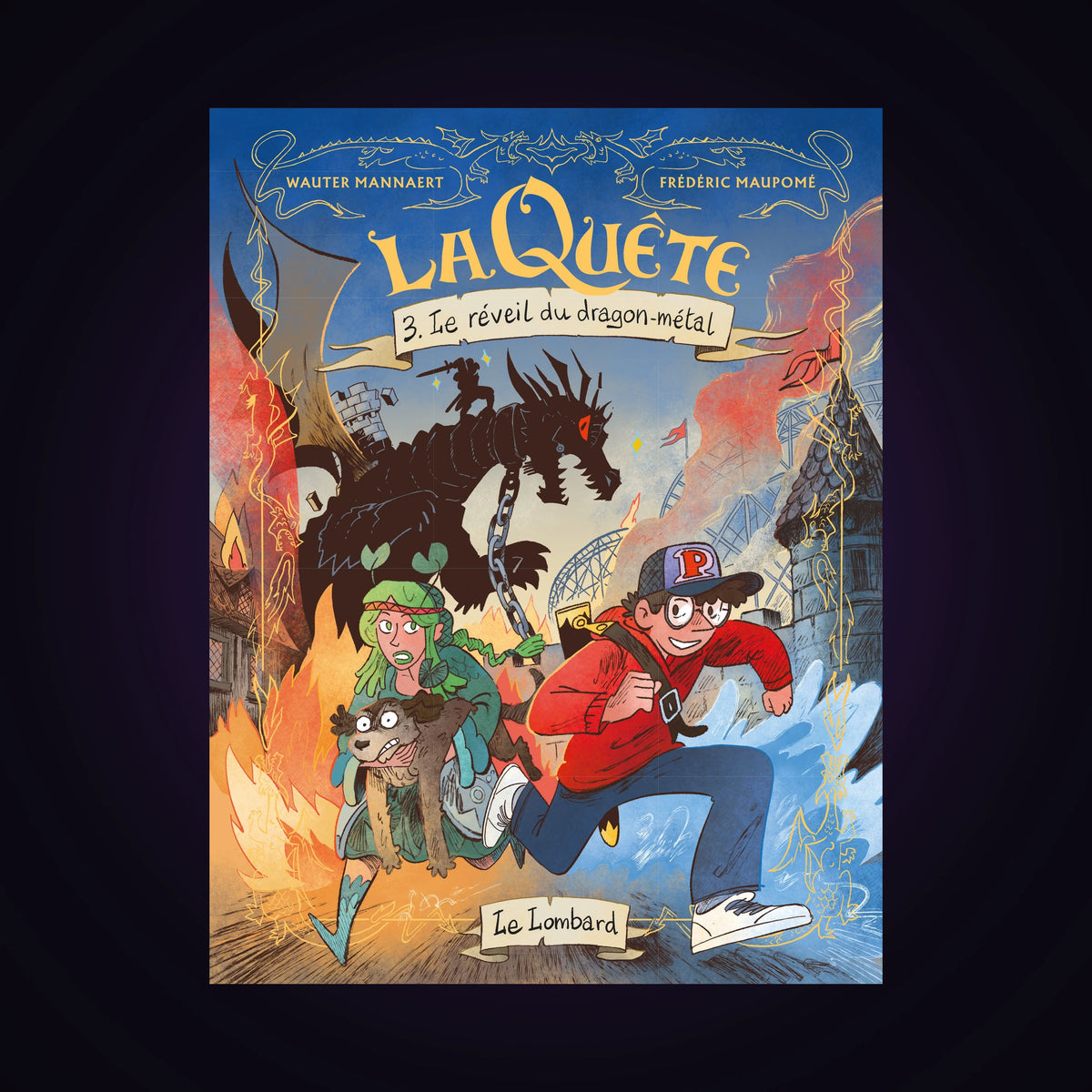 La Quête. Tome 3 - Le réveil du dragon-métal