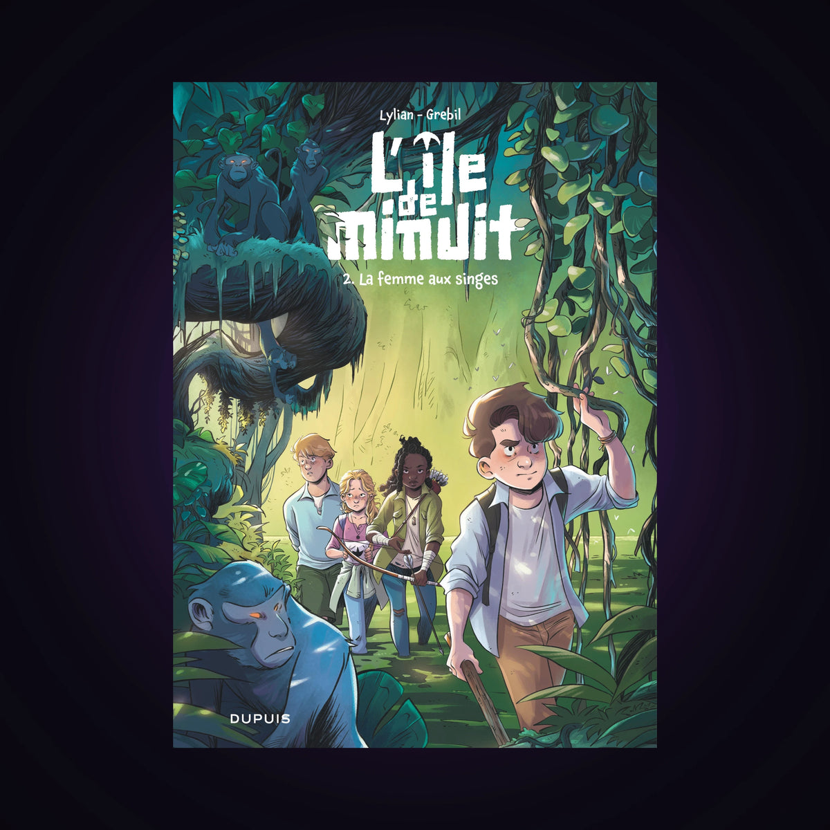 L'île de minuit. Tome 2 - La femme aux singes