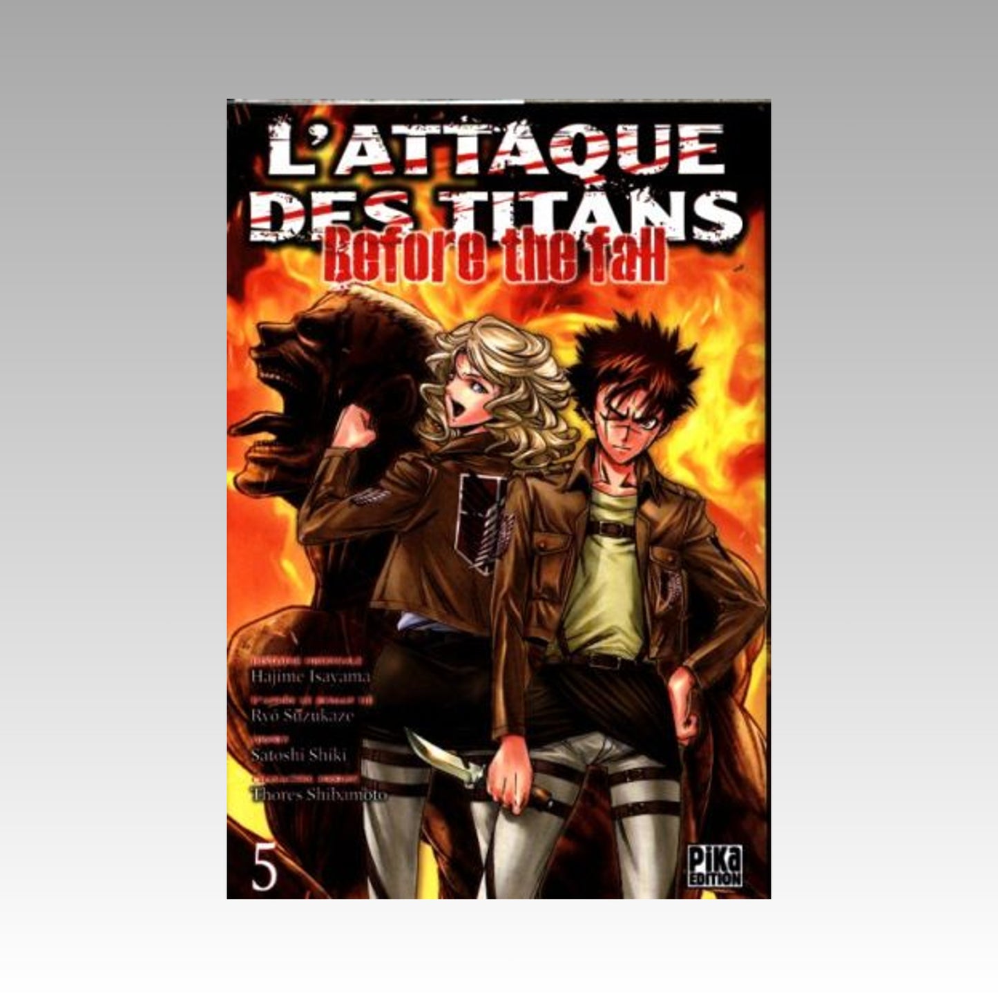 L'attaque des titans - Before the Fall. Tome 5
