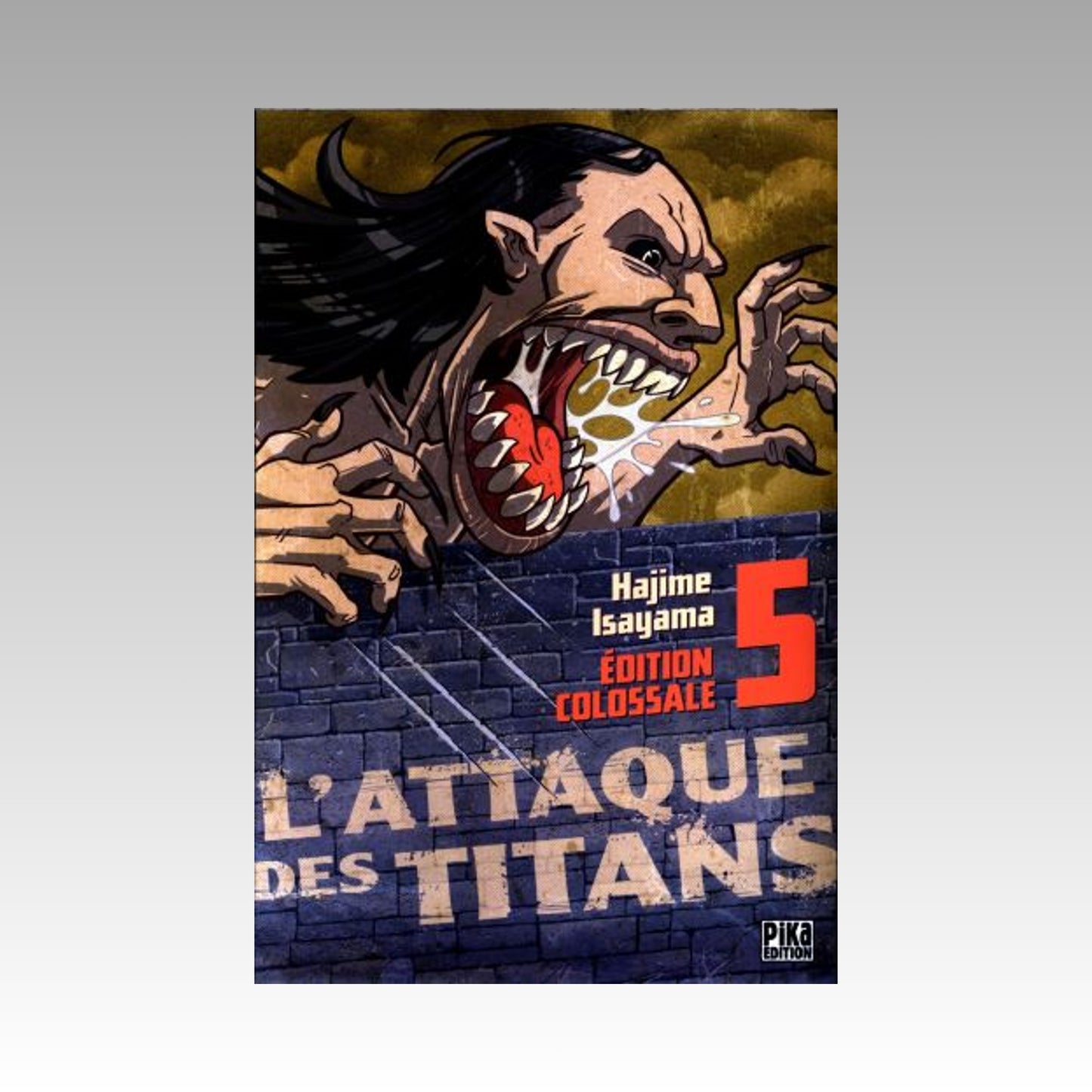 L'attaque des titans. Tome 5 Édition Colossale