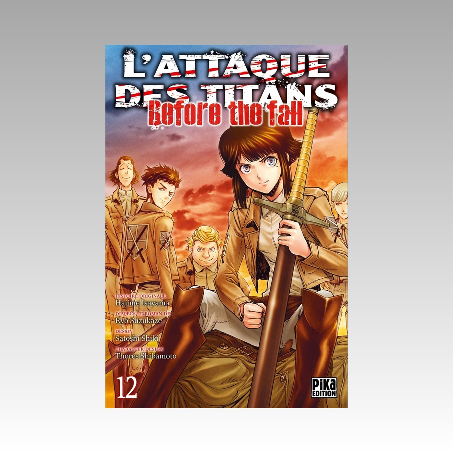 L'attaque des titans - Before the Fall. Tome 12