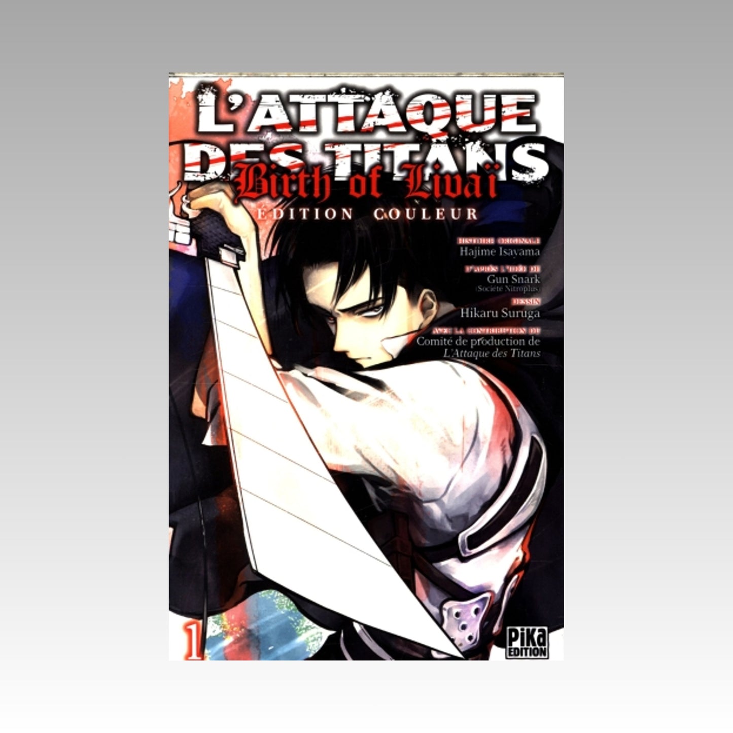 L'attaque des titans - Birth of Livaï. Tome 1 Édition couleur