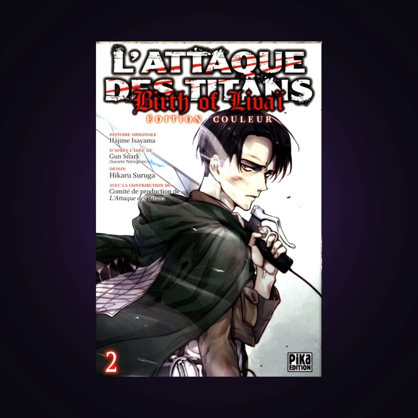 L'attaque des titans - Birth of Livaï. Tome 2 Édition couleur