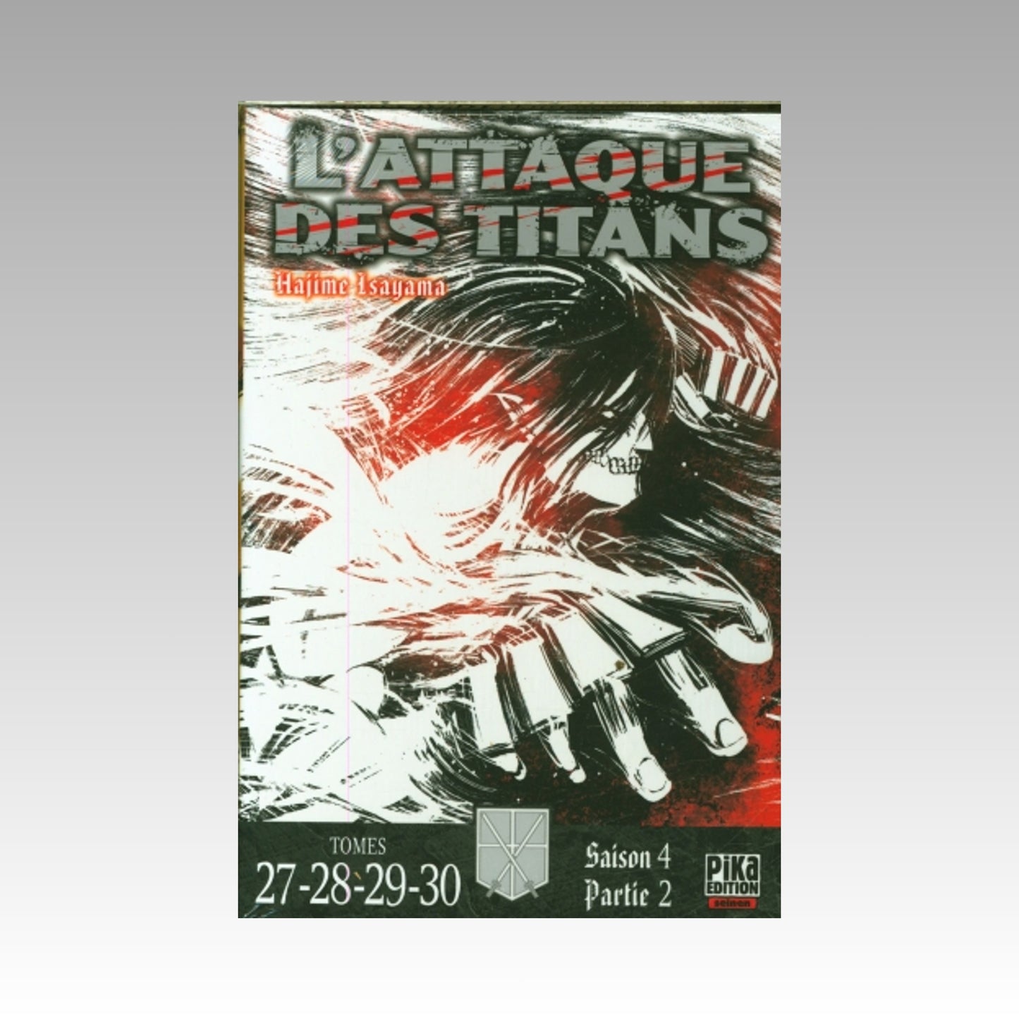 L'attaque des titans - Coffret saison 4 - Partie 2. Tomes 27 à 30