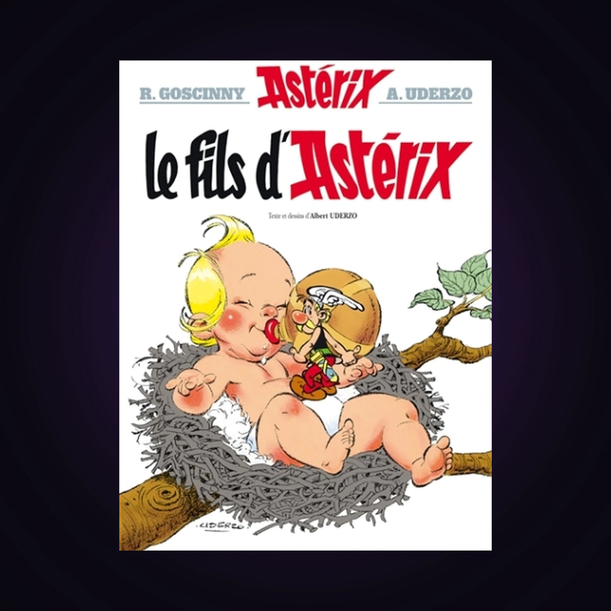 Astérix. Tome 27 - Astérix le fils d'Astérix (couverture rigide 1990)