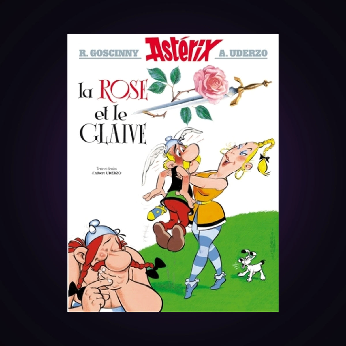 Astérix. Tome 29 - La rose et le glaive (couverture rigide 1991)