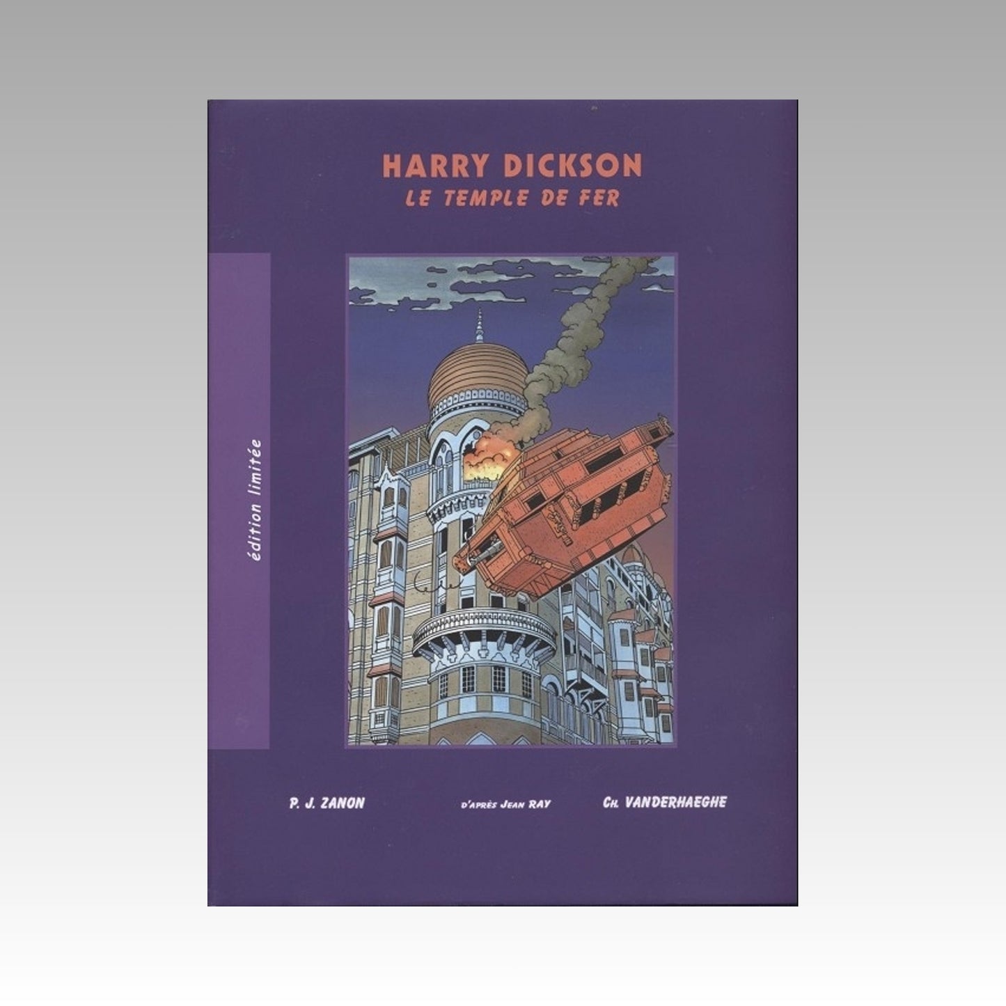 Harry Dickson. Tome 8 Édition limitée - Le temple de fer