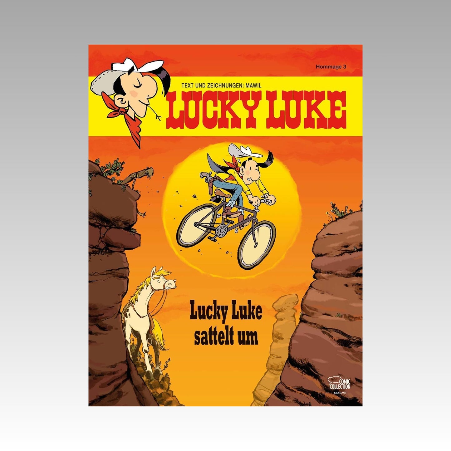 Lucky Luke sattelt um : Hommage 3