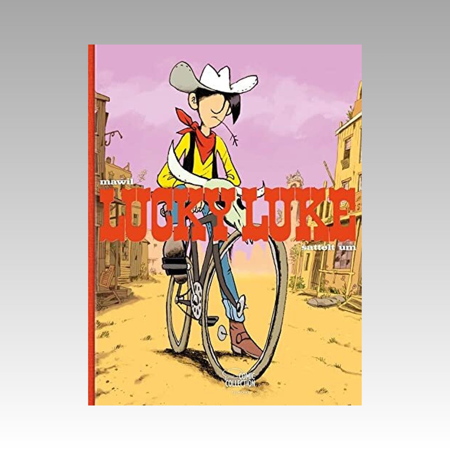 Lucky Luke sattelt um - Vorzugsausgabe von Mawil