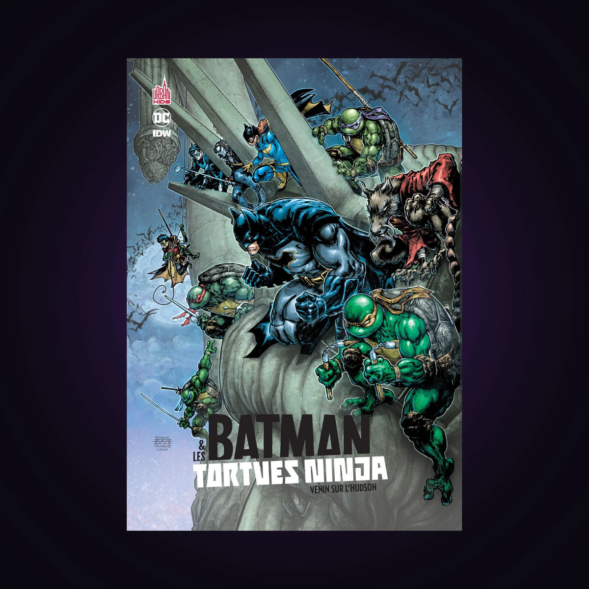 Batman & les Tortues Ninja. Tome 2 - Venin sur l'Hudson