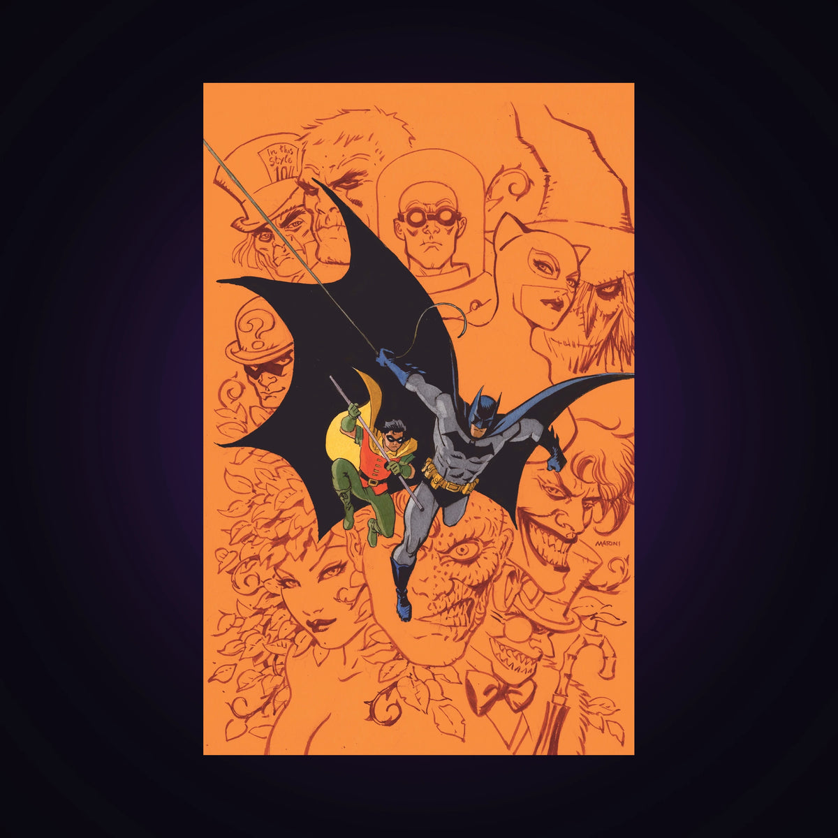 Batman - Le dernier Halloween - Variante orange