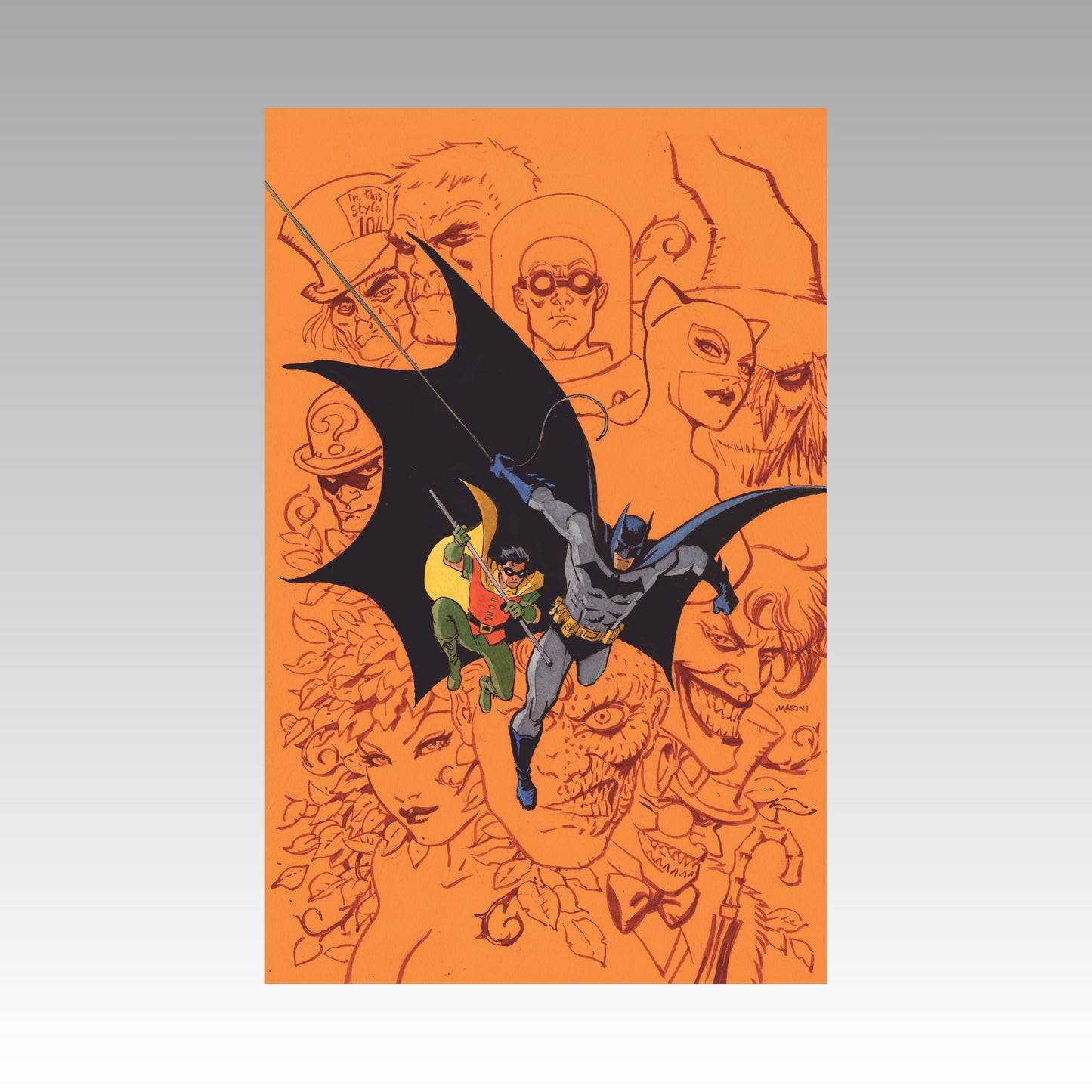 Batman - Le dernier Halloween - Variante orange