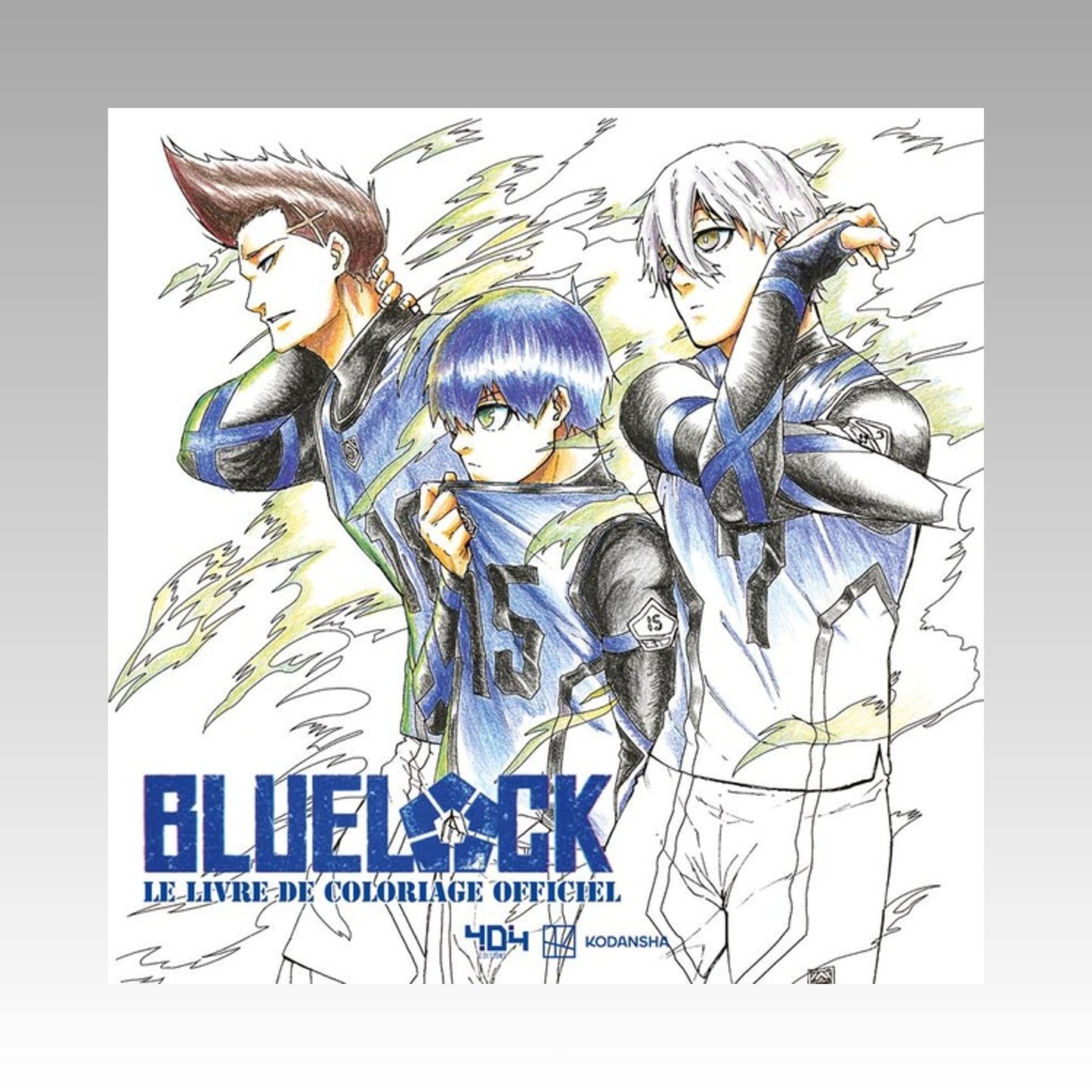 Blue Lock - Le livre de coloriage officiel