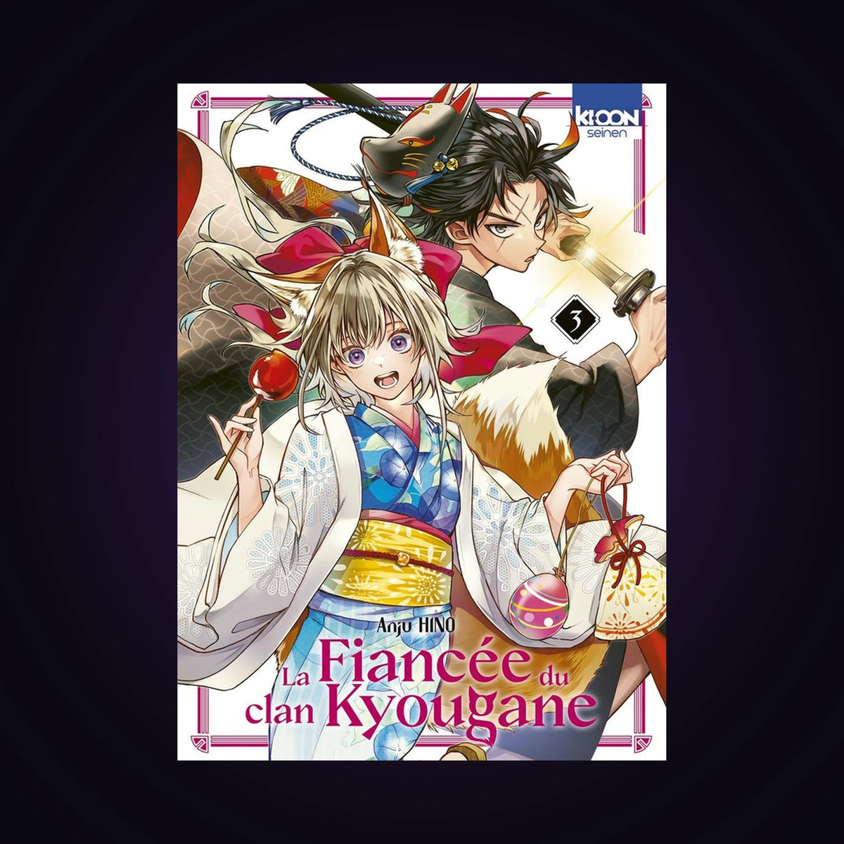 La fiancée du clan Kyougane. Tome 3