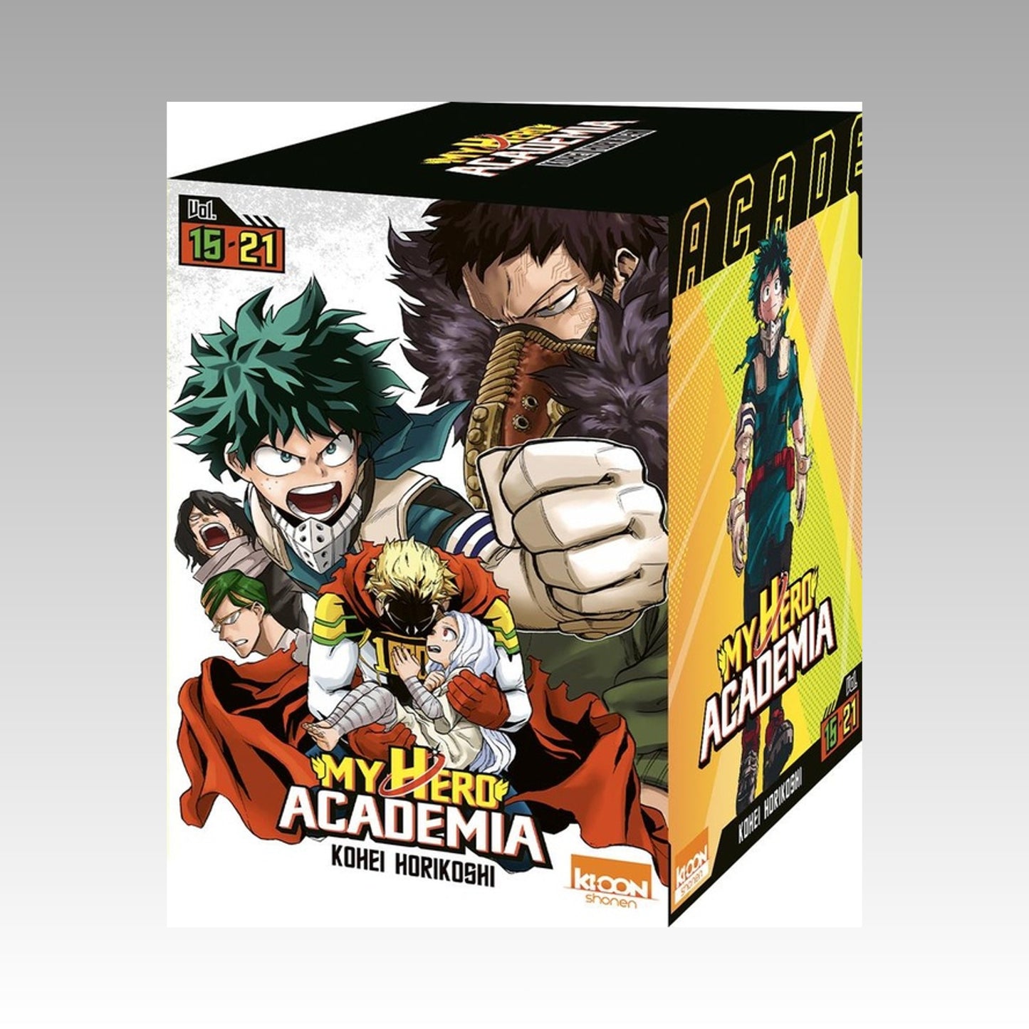 Coffret Intégrale My Hero Academia. Tomes 15 à 21