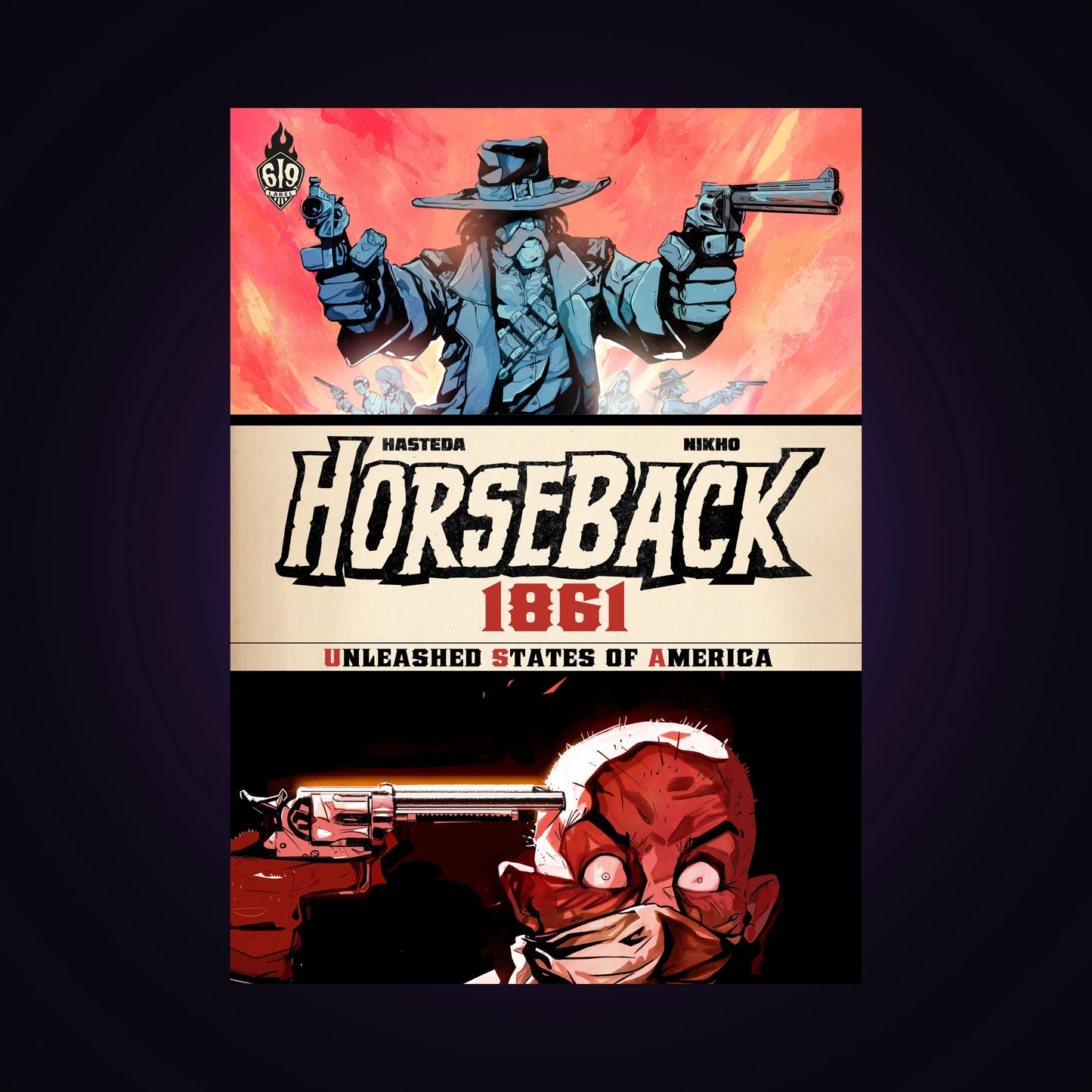 Horseback 1861 - Unleashed States of America