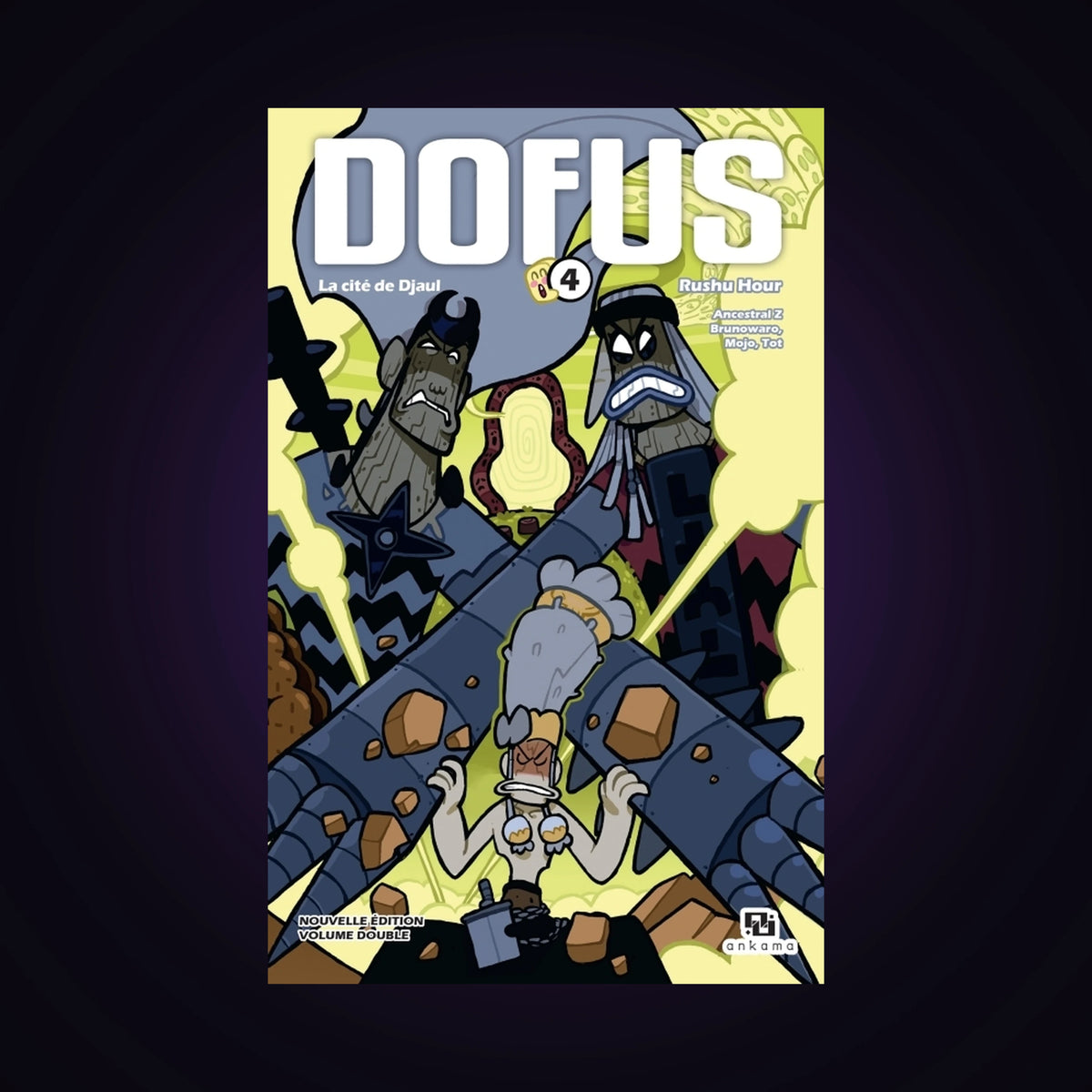 Dofus. Tome 4 - Volume double - La cité de Djaul / Rushu Hour